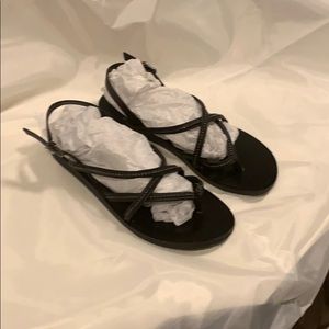Black Antonio Melani sandals